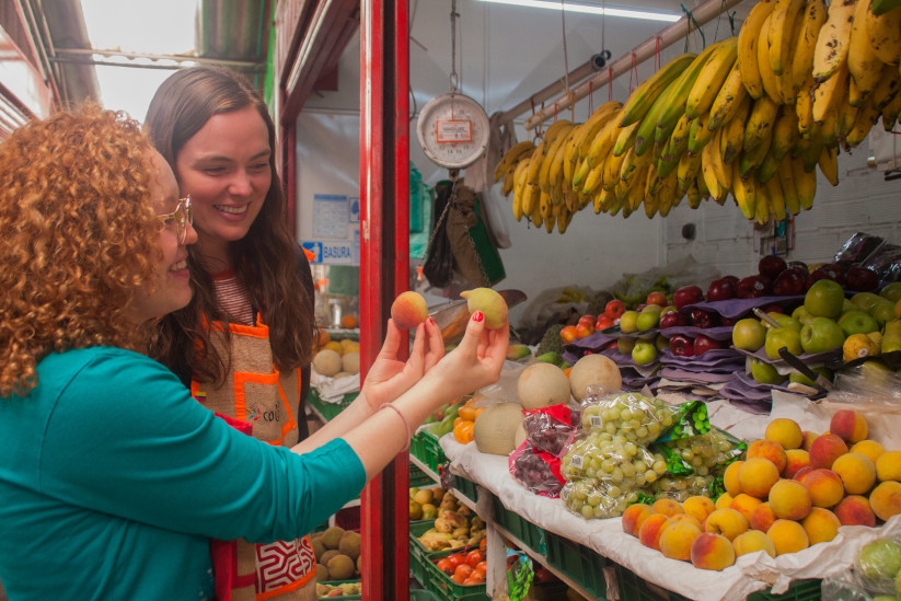 Fruit Tour at Paloquemao Market, Bogotá, Colombia