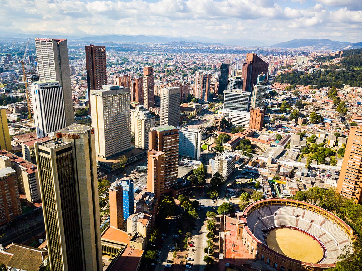 Downtown Bogotá, Colombia