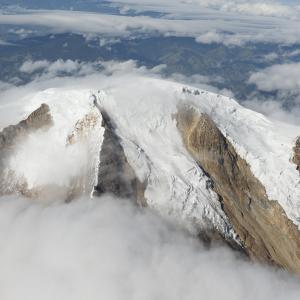 Picos de la Sierra Nevada de Santa Marta en Colombia