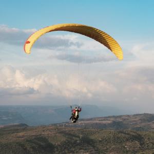 Foto de un parapente