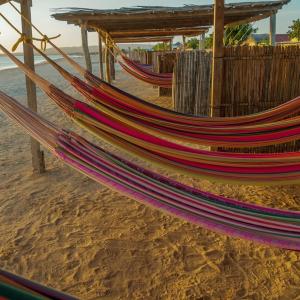 Foto de un fantástico atardecer en Cabo de la Vela