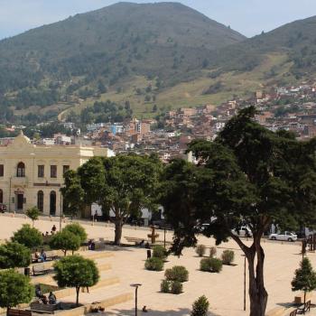 Parque central de Pamplona, Colombia