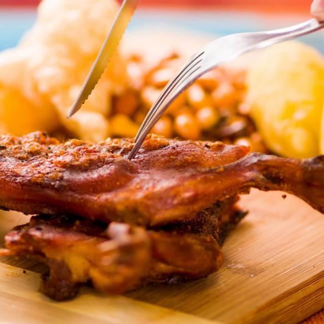 The guinea pig is a typical food in Pasto | Colombia Travel